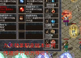九天劫单职业版本如何快速提升战力等级? 九天劫单职业版本如何快速提升战力等级?