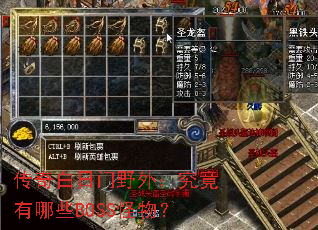 ���������Ұ�⣺��������ЩBOSS���