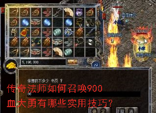 ���淨ʦ����ٻ�900Ѫ��������Щʵ�ü��ɣ�