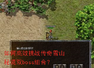 如何高效挑战传奇雪山秘境双boss组合? 如何高效挑战传奇雪山秘境双boss组合?