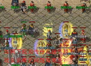 如何下载3D传奇私服?游戏安装常见问题有哪些? 如何下载3D传奇私服?游戏安装常见问题有哪些?