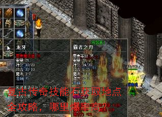 复古传奇技能石获取地点全攻略,哪里爆率高? 复古传奇技能石获取地点全攻略,哪里爆率高?