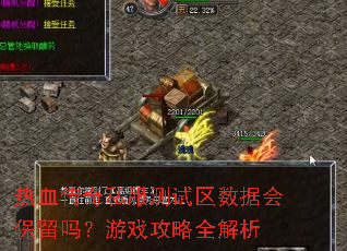 热血传奇私服测试区数据会保留吗?游戏攻略全解析 热血传奇私服测试区数据会保留吗?游戏攻略全解析