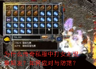 为什么传奇私服中打女主现象频发?如何应对与防范? 为什么传奇私服中打女主现象频发?如何应对与防范?