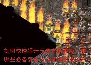如何快速提升元素觉醒等级?有哪些必备装备与技能搭配技巧? 如何快速提升元素觉醒等级?有哪些必备装备与技能搭配技巧?