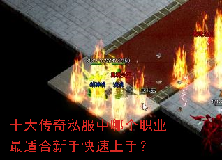 十大传奇私服中哪个职业最适合新手快速上手? 十大传奇私服中哪个职业最适合新手快速上手?