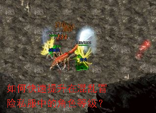 如何快速提升在混乱冒险私服中的角色等级? 如何快速提升在混乱冒险私服中的角色等级?