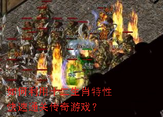 如何利用十二生肖特性快速通关传奇游戏? 如何利用十二生肖特性快速通关传奇游戏?